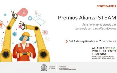 Convocatoria: Premios Aulas por la Igualdad: Premios «Alianza STEAM por el talento femenino, Niñas en pie de ciencia» 2022