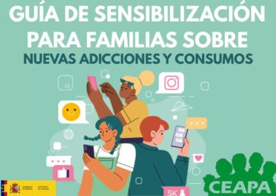 Guía CEAPA de sensibilización para familias sobre nuevas adicciones y consumos