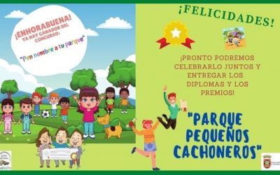 «Pequeños Cachoneros», la propuesta ganadora del Concurso «Pon nombre a tu parque»