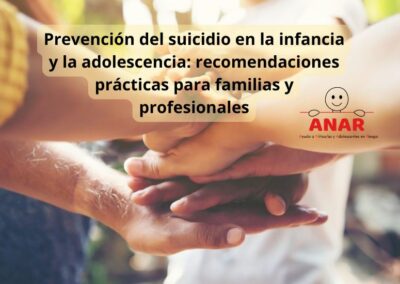 Prevención del suicidio en la infancia y la adolescencia
