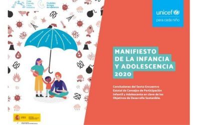 Manifiesto de infancia y adolescencia 2020 Unicef