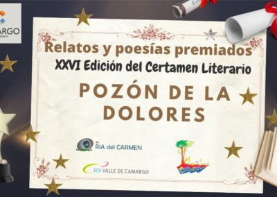 Obras premiadas XXVI Certamen Literario “Pozón de la Dolores”