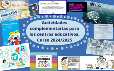 Actividades complementarias para los centros educativos, curso 2024/2025