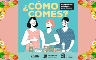 «Cómo comes. Guía de alimentación saludable para jóvenes»