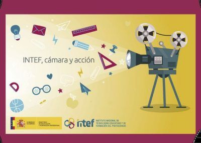 INTEF, cámara y acción