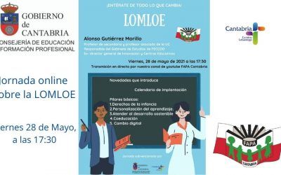 Jornada informativa sobre la nueva ley de educación, la LOMLOE