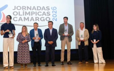 Camargo clausura las Jornadas Olímpicas con un diálogo entre Raúl Chapado y Ruth Beitia ante 300 estudiantes