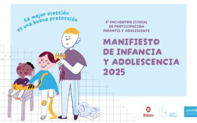 Manifiesto del Octavo Encuentro estatal de participación infantil y adolescente celebrado en Bilbao del 10 al 12 de enero de 2025