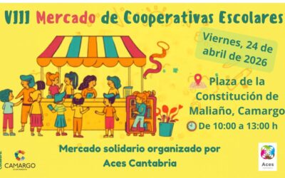 La Plaza de la Constitución de Maliaño acogerá el próximo viernes 24 de abril el VIII Mercado de Cooperativas Escolares