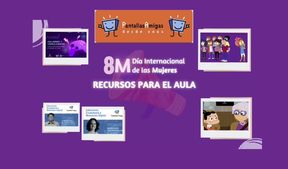 pantallas amigas recursos aula 8M