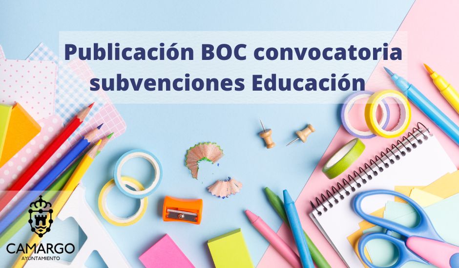 publicación BOC subvenciones