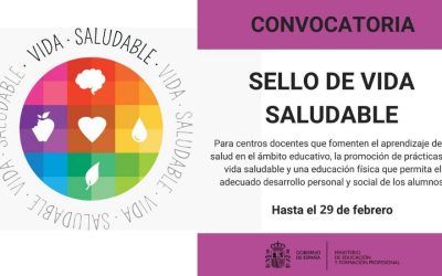 Distintivo de calidad de centros docentes «Sello Vida Saludable»