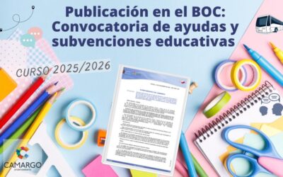 Publicadas subvenciones y ayudas educativas del Ayuntamiento de Camargo para el curso 2025/2026